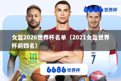 女篮2026世界杯名单（2021女篮世界杯前四名）