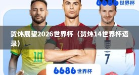 贺炜展望2026世界杯（贺炜14世界杯语录）