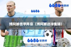 博阿滕德甲阵容（博阿滕进球集锦）