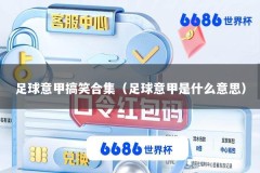 足球意甲搞笑合集（足球意甲是什么意思）
